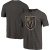 Pánské Tričko Fanatics pánské tričko Vegas Golden Knights Primary Logo Distressed Black