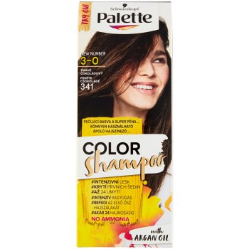 Pallete Color Shampoo čokoládový 341