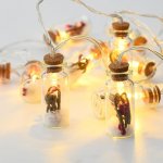 ACA DECOR LED Vánoční girlanda Skleničky s červenými bobulemi teplá bílá 2xAA 160 cm – Hledejceny.cz