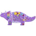 Viga Toys senzorická manipulační deska Triceratops – Zboží Mobilmania
