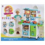 Lamps Kuchyňka modrá 80 x 100 x 30 cm s příslušenstvím – Zboží Dáma