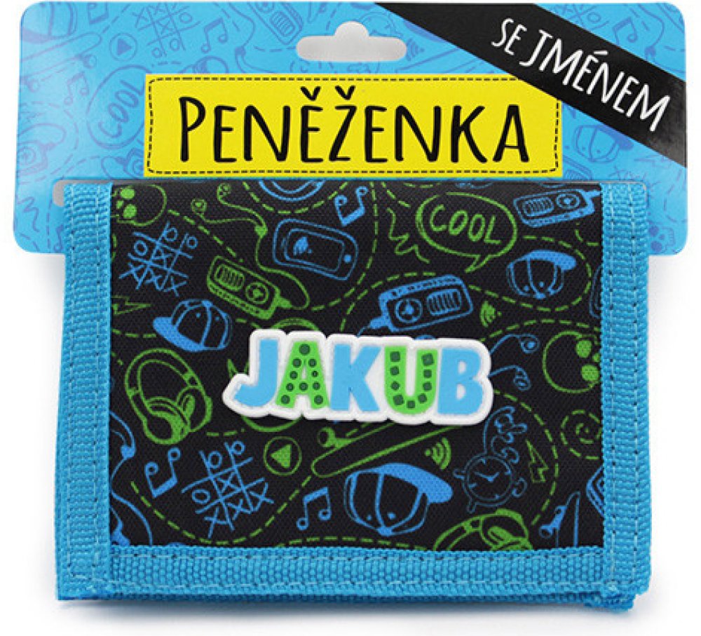 Dětská peněženka se jménem JAKUB | Srovnanicen.cz