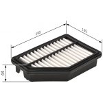 Vzduchový filtr BOSCH F 026 400 161 (F026400161) – Hledejceny.cz