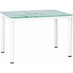 Signal Jídelní stůl Damar 100 x 60 cm, bílá – Zboží Dáma