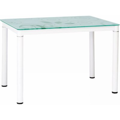 Signal Jídelní stůl Damar 100 x 60 cm, bílá – Zboží Dáma