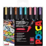 Uni Posca 5M sada 8ks metalické – Zbozi.Blesk.cz