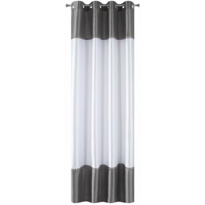 HOTOVÝ ZÁVĚS TIARA2 140X250 CM ŠEDÁ OCELOVÁ – Hledejceny.cz