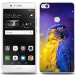 Pouzdro mmCase Gelové Huawei P9 Lite (2017) - papoušek ara 1 – Zboží Mobilmania
