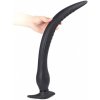 Dilda Wolf Yataghan Inflatable Black Silicone XL silikonové nafukovací anální dildo 55 x 3 - 6,4 cm