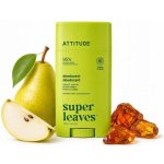 Attitude Přírodní pánský deodorant Super Leaves Amber & Citrus 75 g – Hledejceny.cz