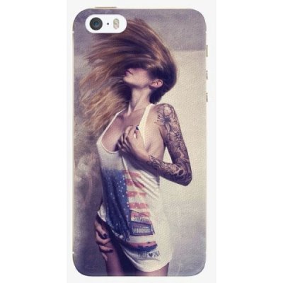 Pouzdro iSaprio - Girl 01 - iPhone 5/5S/SE – Zboží Mobilmania