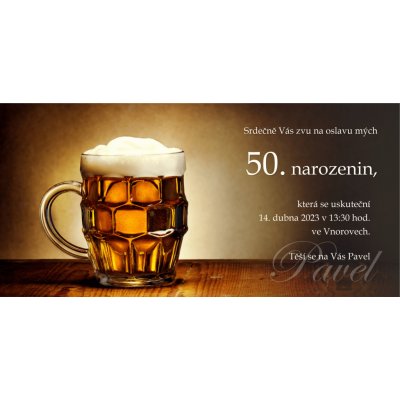 Pozvánka DL 006 – Zboží Dáma