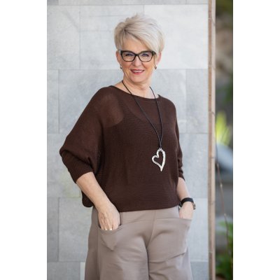 Lehký svetřík SUZIE Stříbrná – Hledejceny.cz