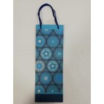 Goleto Dárková taška na víno s motivem 37 x 11,5 x 8 cm | 5 kusů – Zboží Dáma
