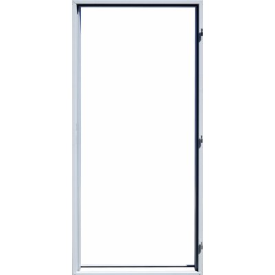 Kerval Skládané ocelové zárubně IQS - 100 / 900 mm sádrokarton (těsnění, závěs OZ60) – Zboží Mobilmania