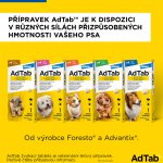 AdTab 900 mg žvýkací tablety pro psy 22-45 kg 1 tbl – Zboží Dáma