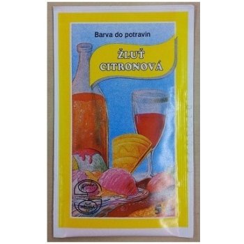 Aroco Prášková barva Žluť citronová 5g
