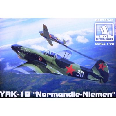 Brengun Yak 1b Normandie NiemenJakovlev Jak b plastic kit BRP72042 1:72