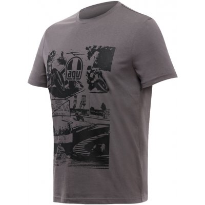 Dainese triko Classic Agv History grey – Zboží Mobilmania