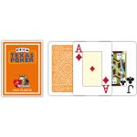 Modiano Texas Poker Size 2 Jumbo Index Profi plastové oranžová – Zboží Dáma