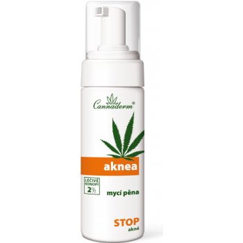 Cannaderm Aknea mycí pěna 180 ml