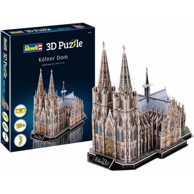 Revell 3D puzzle Cologne Cathedral 179 ks – Hledejceny.cz