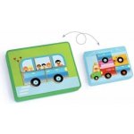 DJECO Inzebox Vehicles Magnetická Auta DJ03074 – Sleviste.cz