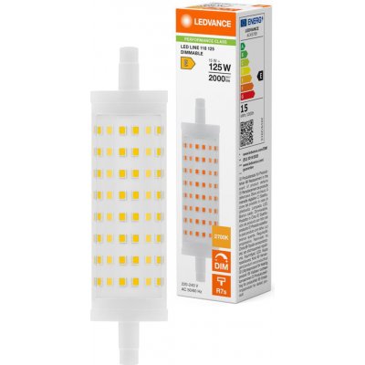 Ledvance žárovka LED HALOLINE 118mm 15W/827 125W DIM – Hledejceny.cz