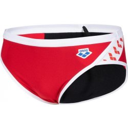 Arena Icons Swim Brief Solid Red/White