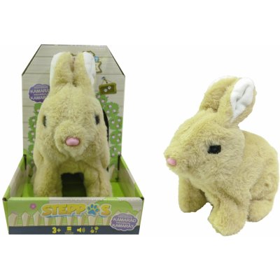 Mac Toys Steppos Zajíček béžový na baterie – Hledejceny.cz