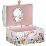 Goki Hrací skříňka stříbrná s vílou melodie Labutí jezero – Zboží Dáma Goki Hrací skříňka stříbrná s vílou melodie Labutí jezero – Zboží Dáma