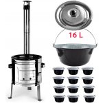 Green home kotlík na guláš smalt 16 l – Zboží Mobilmania