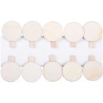 MFP 8886382 Kolíček dřevěný kolečko pr. 3cm/10ks – Hledejceny.cz