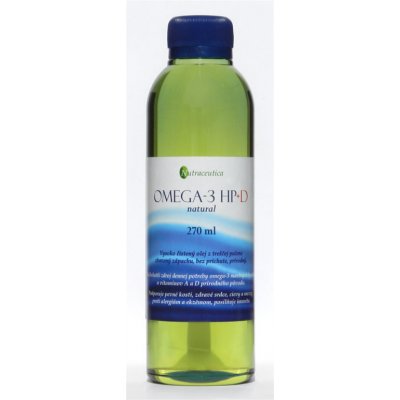 Nutraceutica Olej z treščej pečene Omega 3 HP+D natural 270 ml – Hledejceny.cz