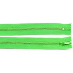 Zip kovový nedělitelný 5 mm délka 20 a 22 cm barva 16 světle zelená – Zboží Mobilmania