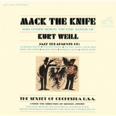 Mack the Knife and Other Songs of Kurt Weill