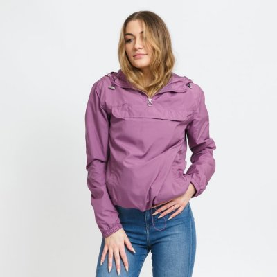 Urban Classics Ladies Basic Pull Over Jacket fialová – Zboží Mobilmania