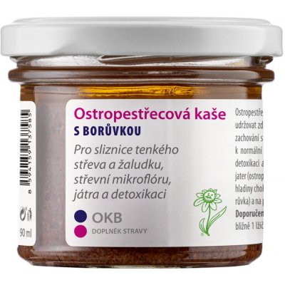 Dědek kořenář Ostropestřecová kaše s borůvkou 90 ml – Hledejceny.cz