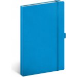 Presco Group Notes Modrý, tečkovaný, 13 × 21 cm – Zbozi.Blesk.cz