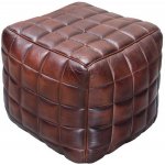 Interior DE kožený taburet TAURUS BROWNTSB37653 – Zboží Dáma