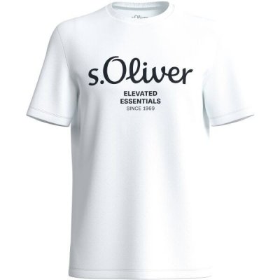 s.Oliver RL t-shirt SS NOOS pánské tričko bílá – Hledejceny.cz