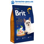Brit Premium by Nature Cat Indoor Chicken 8 kg – Zboží Dáma