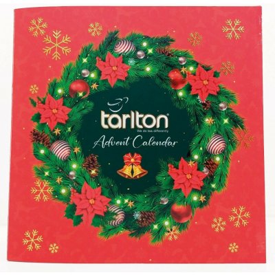 TARLTON Advent Calendar pyramidové sáčky 24 x 2 g – Zboží Dáma