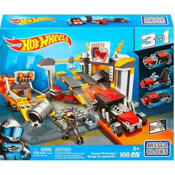 Mega Bloks Hot Wheels základní hrací set