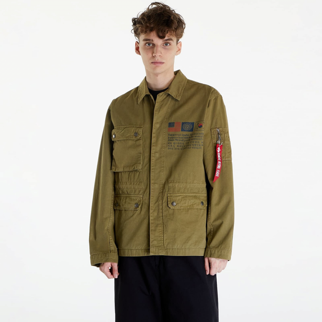 Alpha Industries Field Jacket LWC 136115 11 zelená