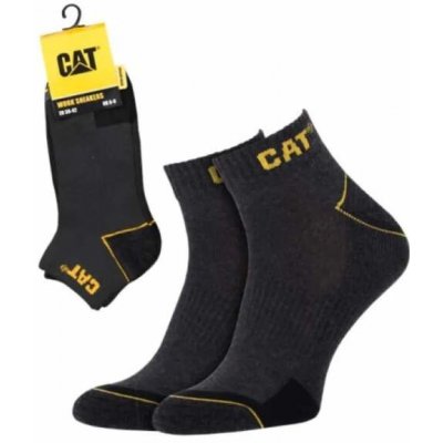 Caterpillar Cat Socks SS 3 PACK šedé – Hledejceny.cz