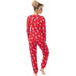 Donna Dámské dlouhé Bear bavlna Červená – Sleviste.cz