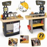 Smoby Food Corner oboustranná restaurace s kuchyňkou s terminálem a dávkovačem nápojů 29 doplňků – Zboží Dáma Smoby Food Corner oboustranná restaurace s kuchyňkou s terminálem a dávkovačem nápojů 29 doplňků – Zboží Dáma