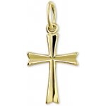 Brilio Zlatý přívěsek Křížek 242 001 00013 10 – Zboží Mobilmania