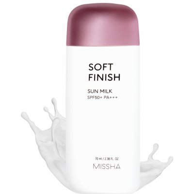 Missha All Around Safe Block Soft Finish Sun Milk SPF50+/PA+++ 70 ml – Zboží Mobilmania